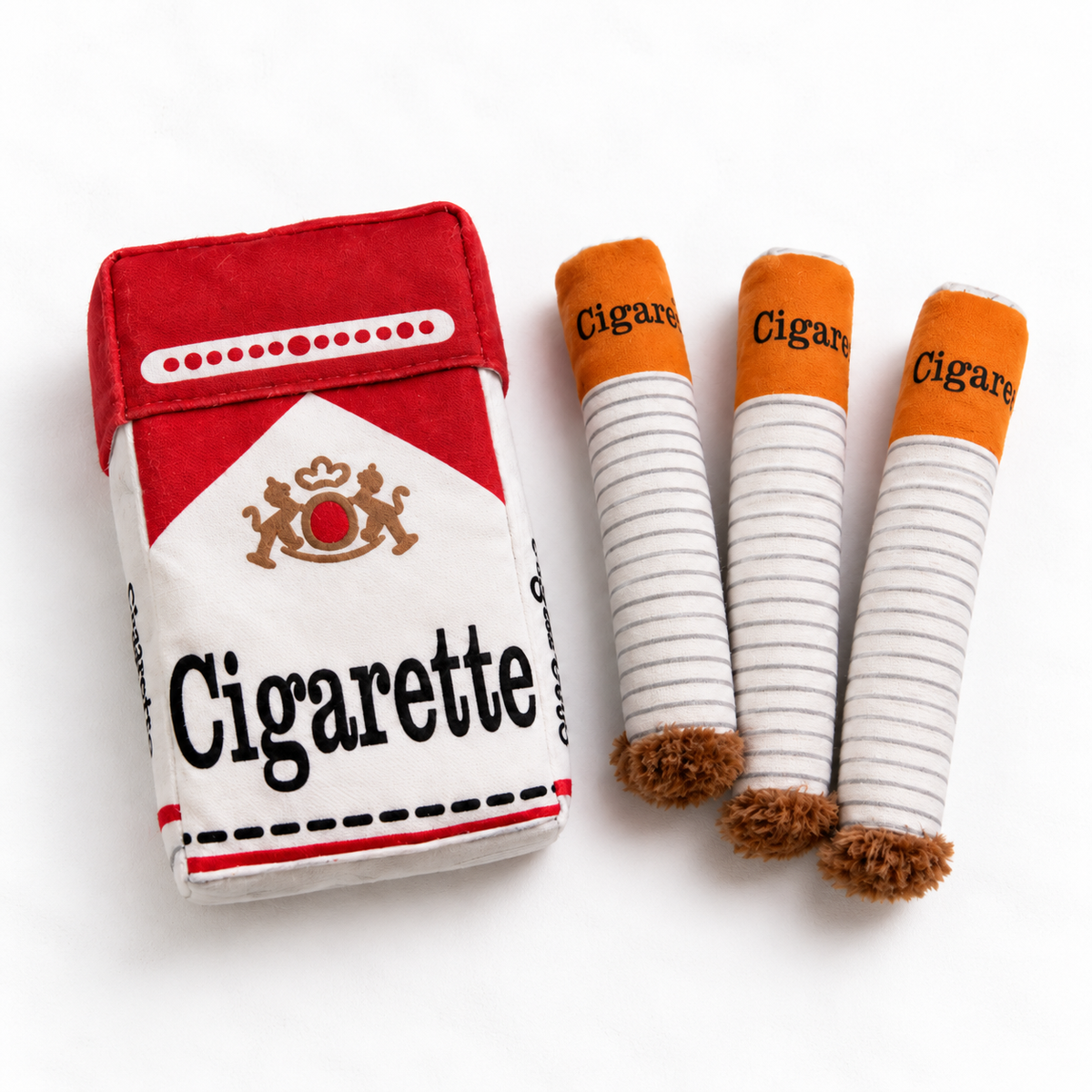 Pack of Cigarettes Dog Toy